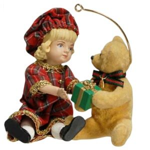 Hallmark 1994 “Lucinda and Teddy” Ornament